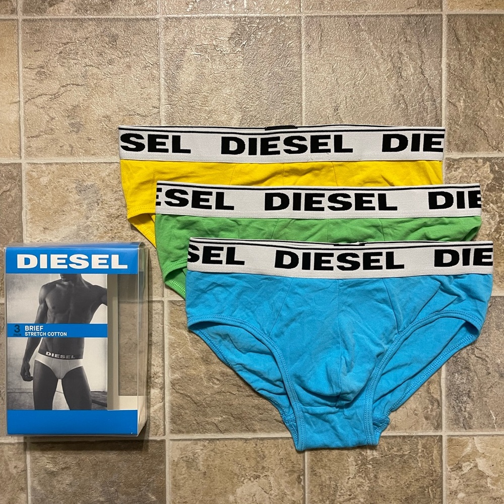 Diesel Briefs 3 Pack NWT